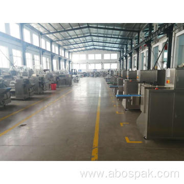 Semi automatic box shrink wrap package machine